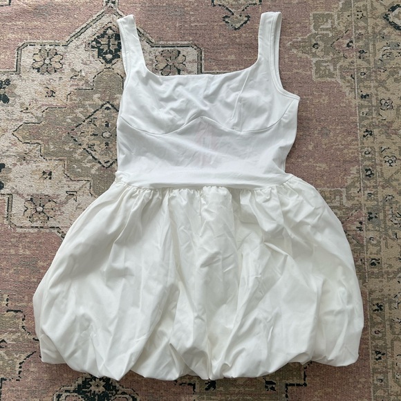 Micas Puff Tank Mini Dress - Picture 2 of 4